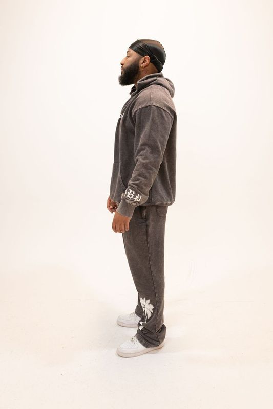 4Bidden Paradise- Dark Oreo Washed
